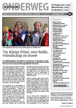 Onderweg Nummer 13, 9 september