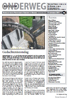 Onderweg Nummer 16, 11 november